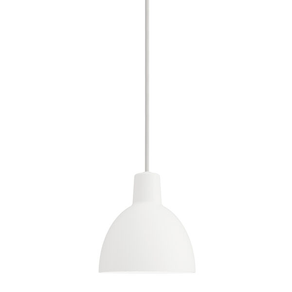 Toldbod Pendel 17 cm Hvit