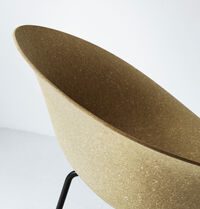 Mat Lenestol Hemp / Sort