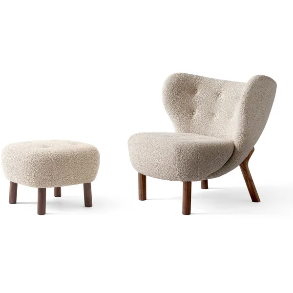 Little Petra VB1 Loungestol Set Valnød / Karakorum