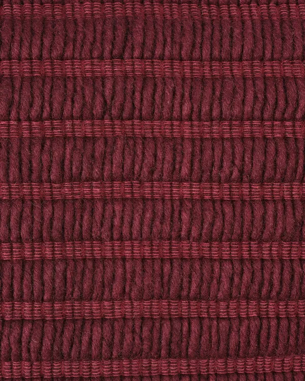 Ridge Kudde 45x45 cm Burgundy