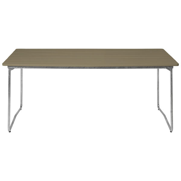 B31 Bord 92x170 cm Lysegrønn / Varmgalvanisert Stål