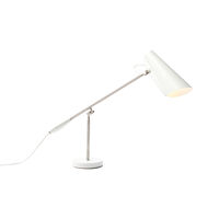 Birdy Bordlampe Hvid / Metallic