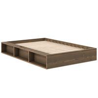Ziggy Bed Frame 120x200 cm Carob Brown