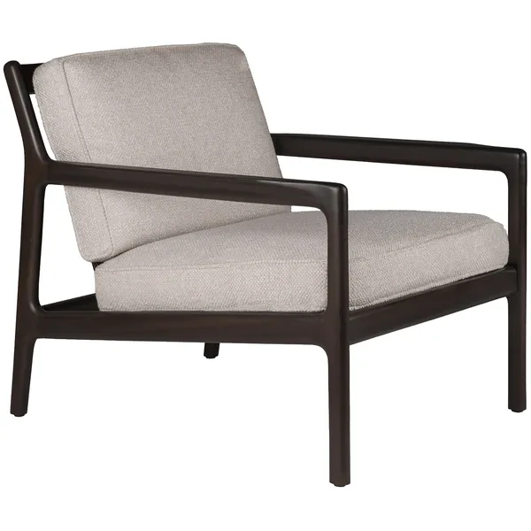 Jack Lounge-Tuoli Mahonki / Ivory