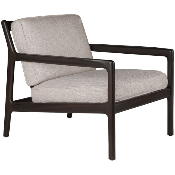 Jack Loungefåtölj Mahogny / Ivory