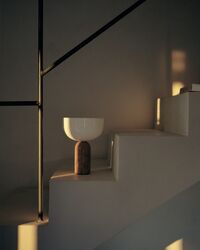 Kizu Bordlampe Bærbar Breccia Pernice