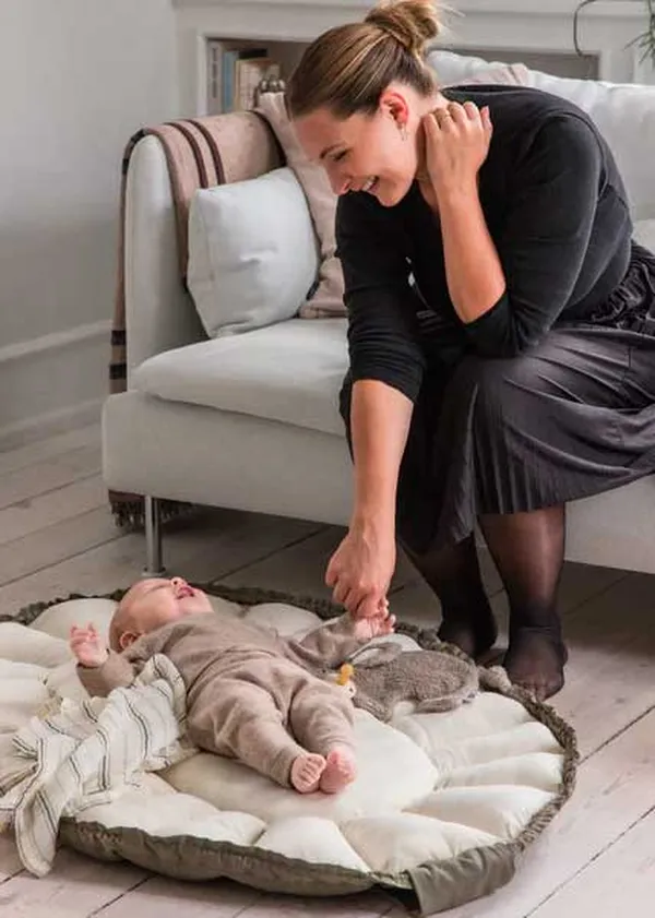 3-in-1 Babynest Olivengrøn