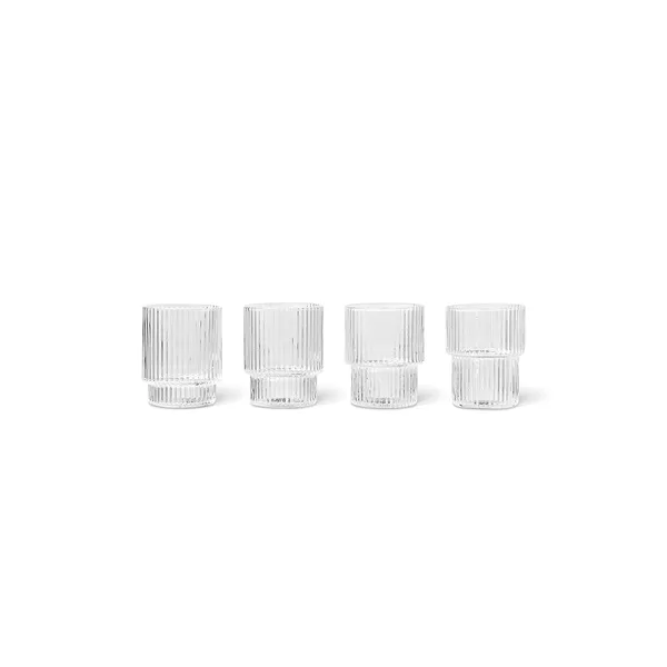 Ripple Glas Small 6 cl 4-pak Klart