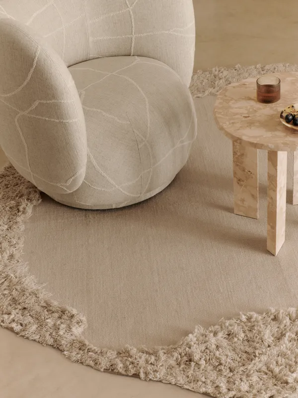 Rico Loungestol Utzon-Can Lis Off-white / Sand