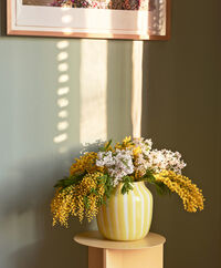 Juice Wide Vase Yellow