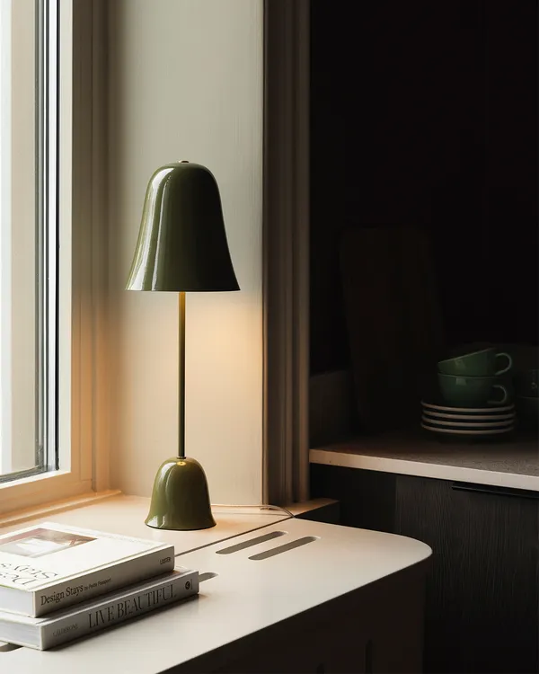 Blåklockan Bordslampa Olivgrön