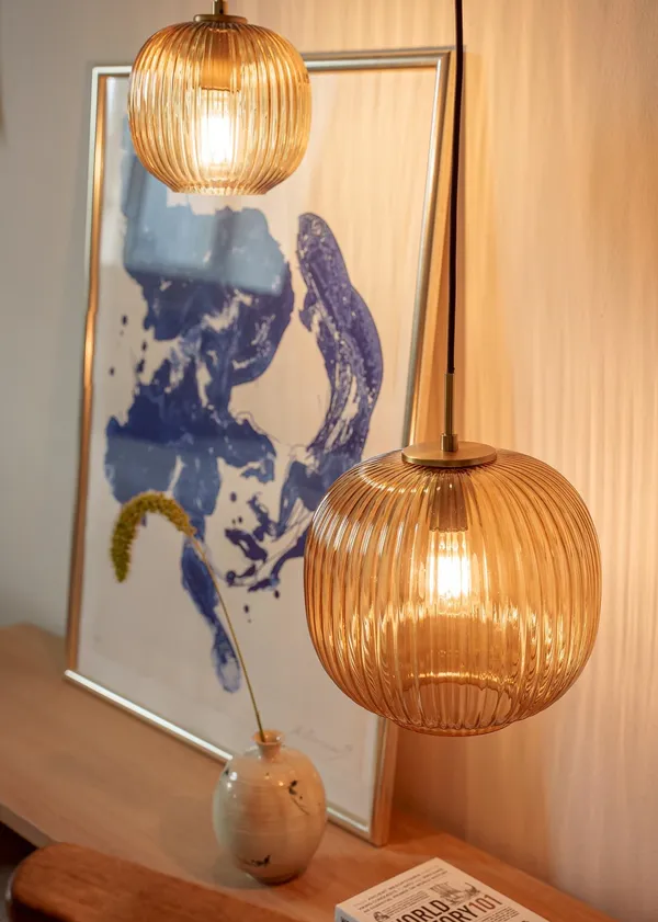 Vibra Pendel 26 cm Amber