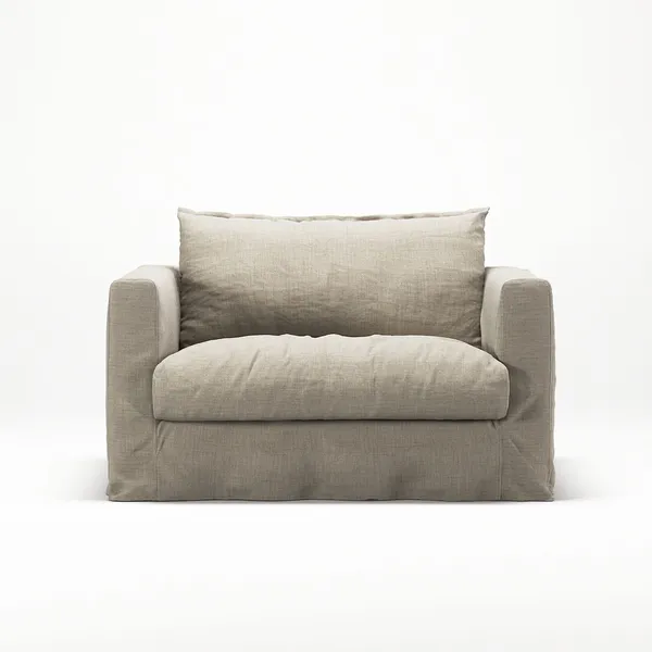 Le Grand Air Nou Love Seat Hør Natural Blonde