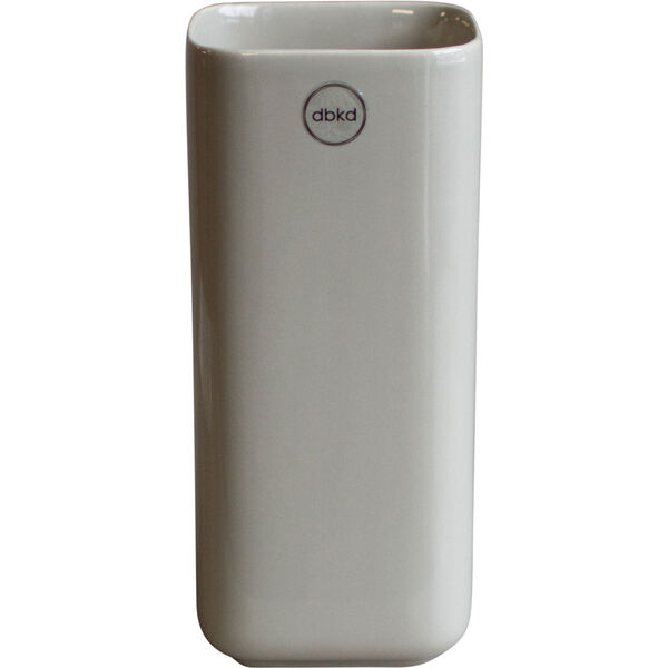 Cube Vase H20 cm Shiny Mole