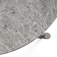 Rebar Sidobord Ø45 cm Fossil Grey