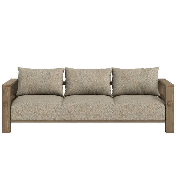 Bare Sofa Bed Carob Brown / Warm Sand