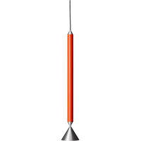 Apollo 59 Pendel Red Orange / Polerat Aluminium