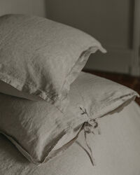 Embroidered Linen Pillowcase 50x70 cm