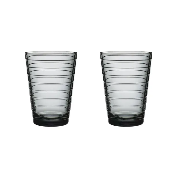 Aino Aalto Drikkeglass 33 cl 2-pk Grå