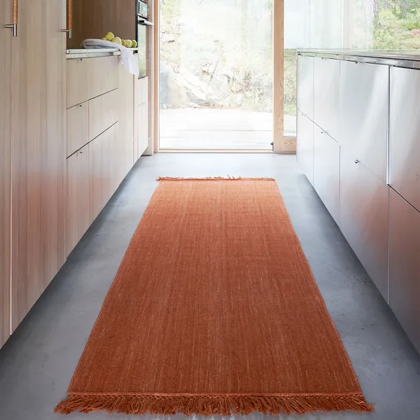 Nanda Teppe Rust Melange 80x250 cm
