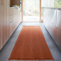 Nanda Teppe Rust Melange 80x250 cm
