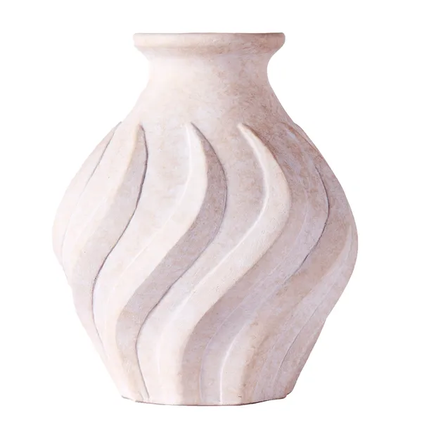 Swirl Vas Liten Vit