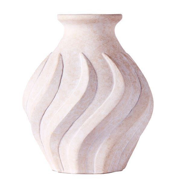 Swirl Vas Liten Vit