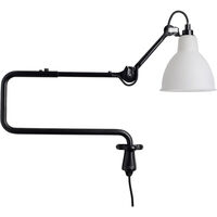 Lampe Gras N°303 Seinävalaisin Musta / Huurrettu Lasi