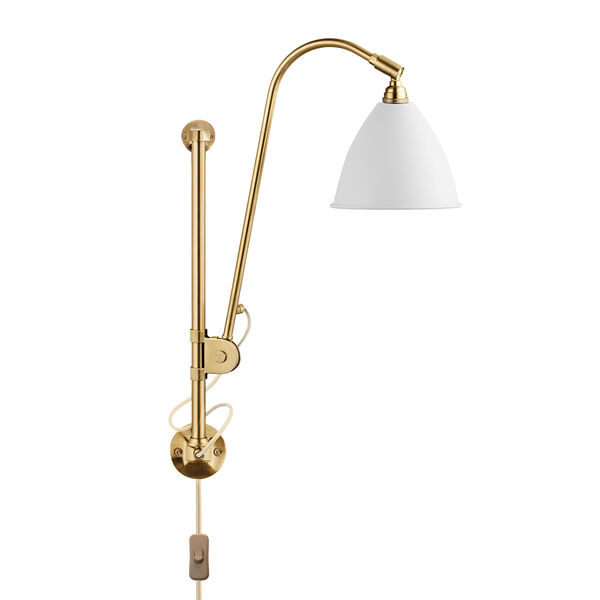 Bestlite BL5 Væglampe Messing/ Hvid