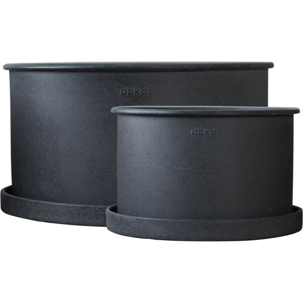 Plant Bowl Ruukku 2 kpl:n pakkaus Musta