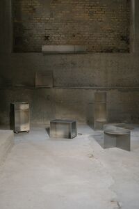 Rivet Hylde 45x45 cm Aluminium