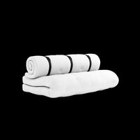 Buckle-Up Sofa Med Belte Utendørs Beige / Sort