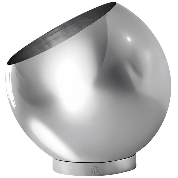 Globe Urtepotte Ø17 cm Sølv