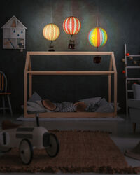 Royal Aero LED-lampe Luftballon Ø32 cm True Red