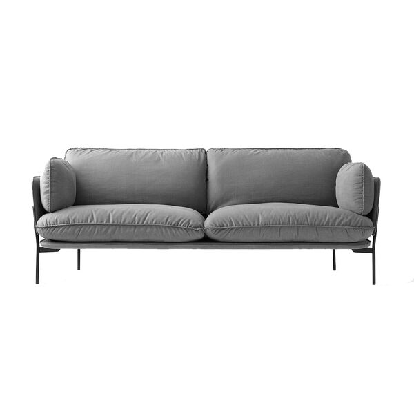 Cloud Soffa 3-Sits Svarta Ben / Hot Madison 724