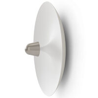 Kantarell Vägglampa / Taklampa Ø55 cm Vit