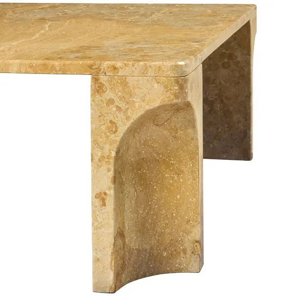 Doric Soffbord 140x80 cm Honey Amber