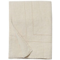 Hemstitched Linen Bedspread 280x280 cm