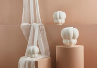 Uva Vase 22 cm Cream