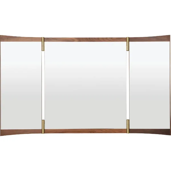 Vanity 3 Väggspegel 117x60 cm Valnöt