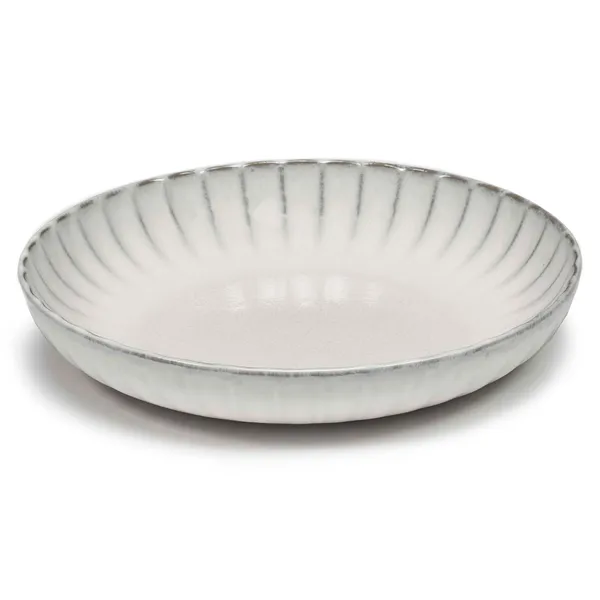 Inku Deep Plate Medium White