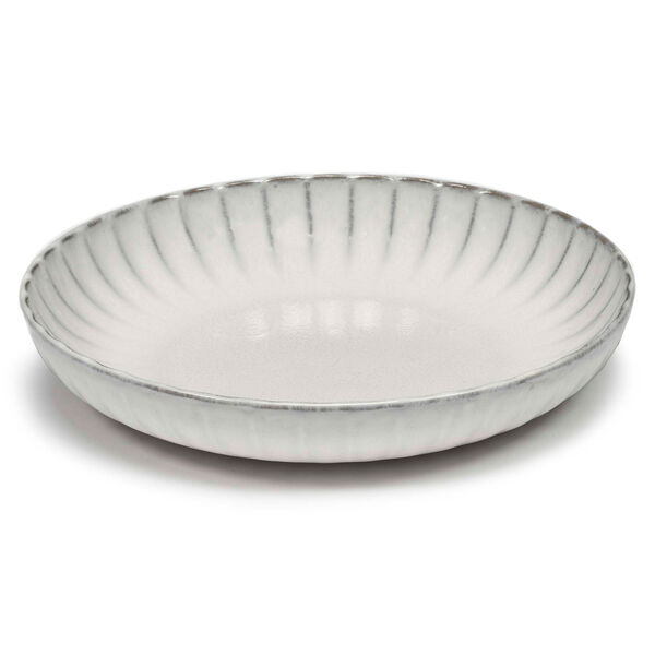 Inku Deep Plate Medium White