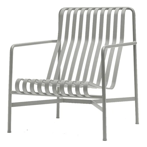 Palissade Loungestol Hög Sky Grey