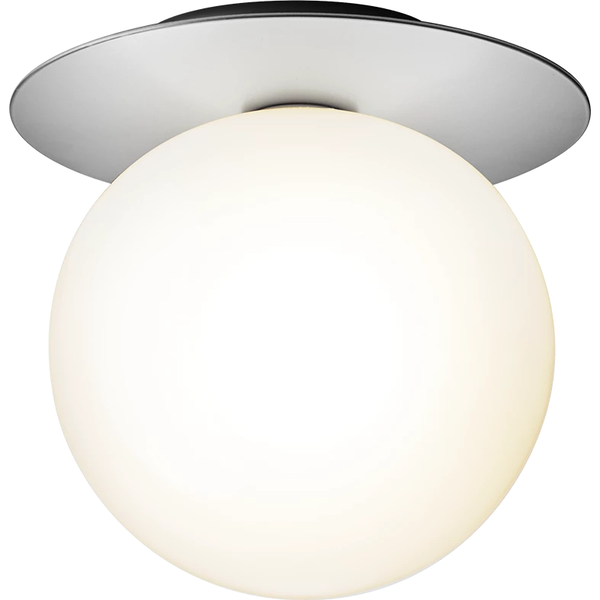 Liila 1 Vegg-/Taklampe 255 mm Light Silver / Opal