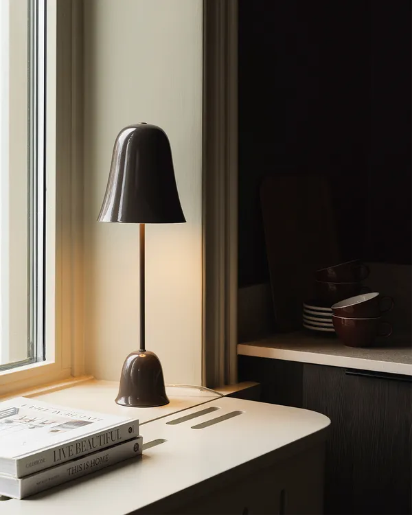 Blåklockan Bordlampe Mocha