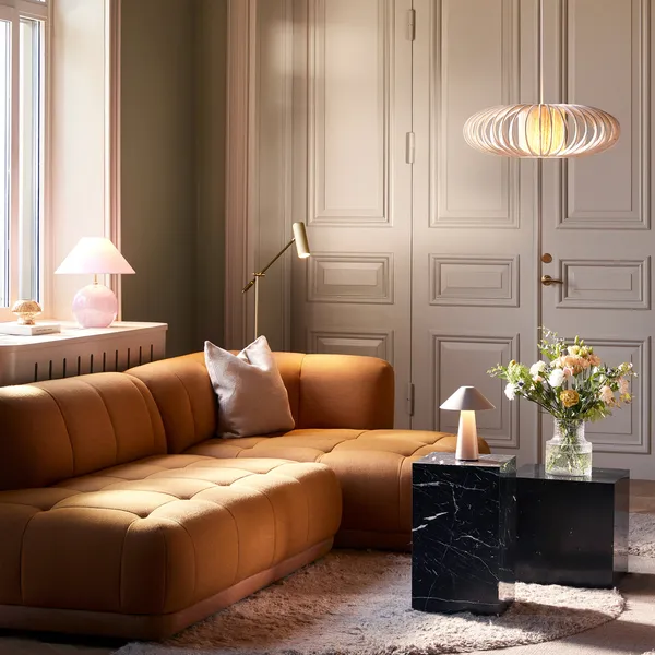 Cannes Bordlampe Bærbar Mud