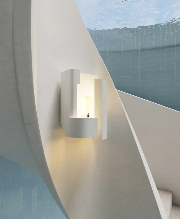 Soul Story 5 Vegglampe Hvit