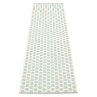 Noa Gulvtæppe 70x250 cm Pale Turquoise/Vanilla