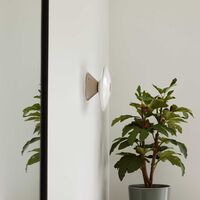 Solene Vegglampe Ø20 cm Soft Ivory