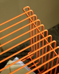 Panton Wire Hylla 34 cm Tangerine